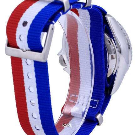 Seiko Automatic Divers Polyester SKX009K1-var-NATO25 200M Mens Watch