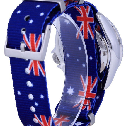 Seiko Automatic Divers Polyester SKX009K1-var-NATO30 200M Mens Watch