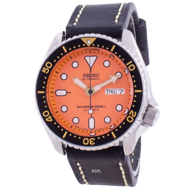 Seiko Automatic Diver's SKX011J1-var-LS16 200M Japan Made Men's Watch