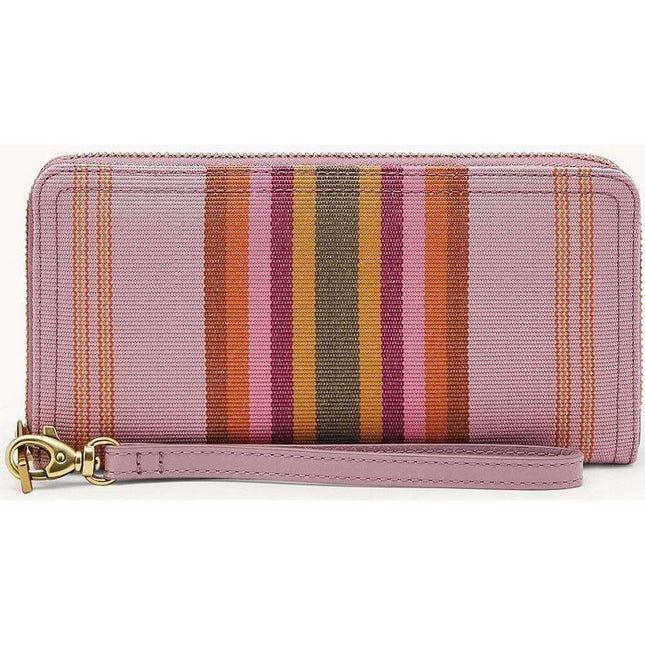 Fossil Logan RFID Zip Around SL6362895 Womens Clutch