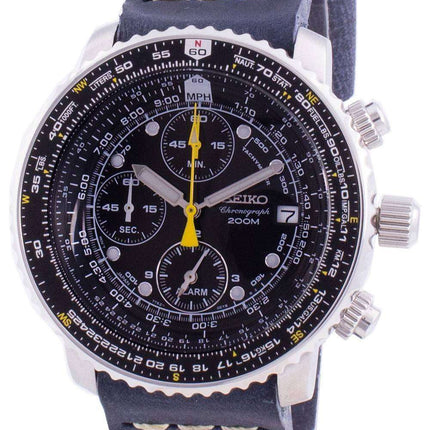Seiko Pilot's Flight SNA411P1-VAR-LS15 Quartz Chronograph 200M Men's Watch