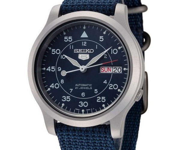 Seiko Military Automatic Nylon Strap SNK807K2 Men's Watch