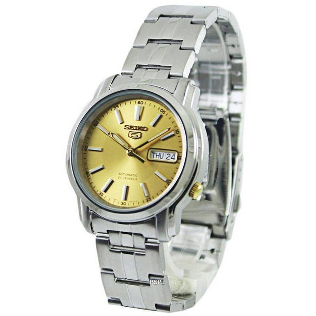 Seiko 5 Automatic 21 Jewels SNKL81 SNKL81K1 SNKL81K Men's Watch