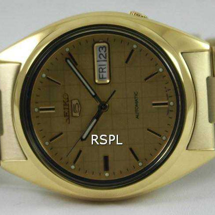 Refurbished Seiko 5 Automatic Gold Dial SNXL72K1 SNXL72K Men's Watch