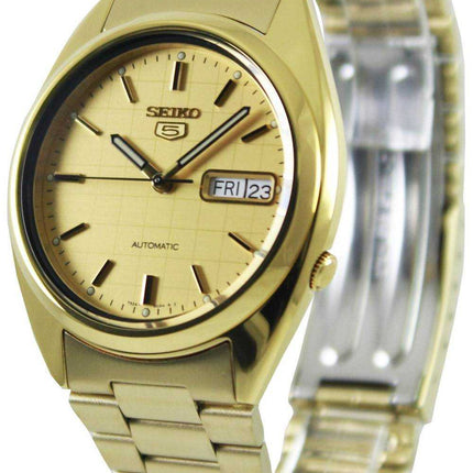 Refurbished Seiko 5 Automatic Gold Dial SNXL72K1 SNXL72K Men's Watch