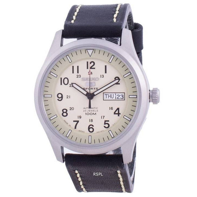 Seiko 5 Sports Military Automatic SNZG07J1-var-LS16 100M Men's Watch