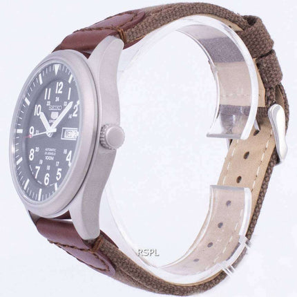 Seiko 5 Sports Automatic Japan Made Canvas Strap SNZG09J1-NS1 Men's Watch