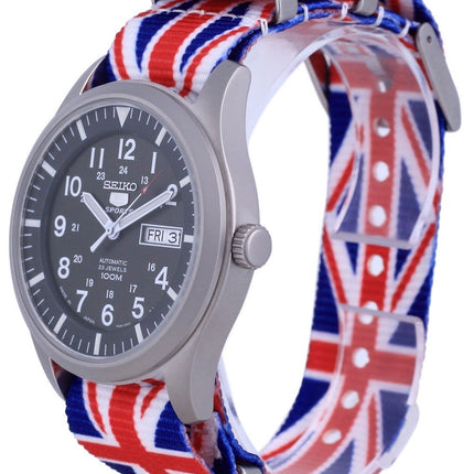 Seiko 5 Sports Automatic Japan Made SNZG09J1-var-NATO28 100M Mens Watch