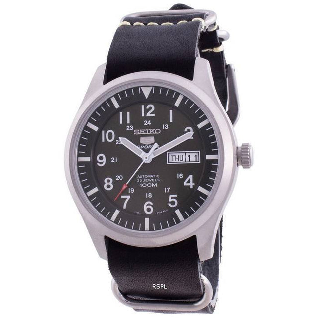 Seiko 5 Sports Military Automatic SNZG09K1-var-LS19 100M Men's Watch