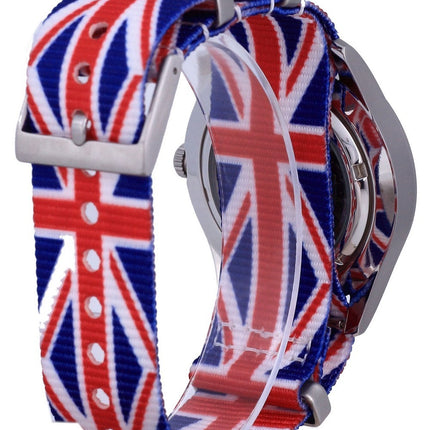 Seiko 5 Sports Military Automatic Polyester SNZG09K1-var-NATO28 100M Mens Watch