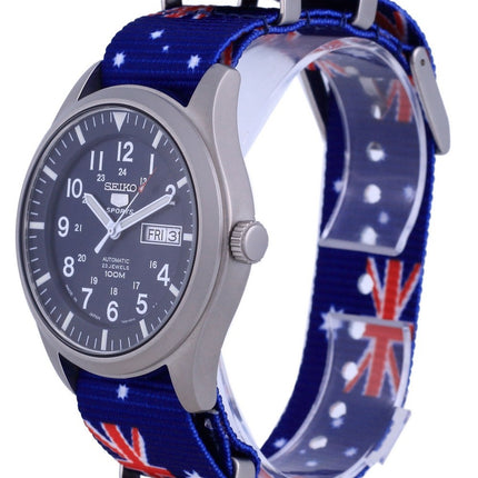 Seiko 5 Sports Automatic Polyester SNZG11K1-var-NATO30 100M Mens Watch