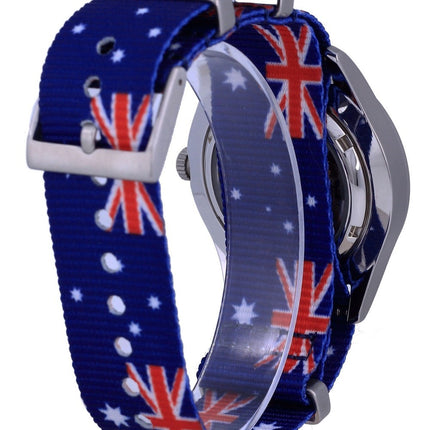 Seiko 5 Sports Automatic Polyester SNZG15K1-var-NATO30 100M Mens Watch