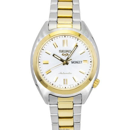 Seiko 5 Sports Hebitama SNXS Stainless Steel Silver Dial Automatic SRE024K1 100M Women's Watch