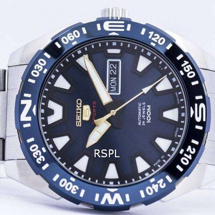 Refurbished Seiko 5 Sports Automatic 24 Jewels Japan Made SRP747 SRP747J1 SRP747J Men's Watch