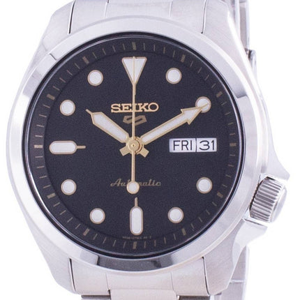 Refurbished Seiko 5 Sports Black Dial Automatic SRPE57 SRPE57K1 SRPE57K 100M Men's Watch