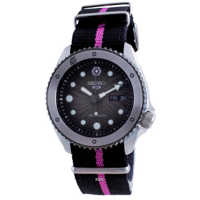 Seiko 5 Sports Boruto Uzumaki Limited Edition Automatic SRPF65 SRPF65K1 SRPF65K 100M Mens Watch
