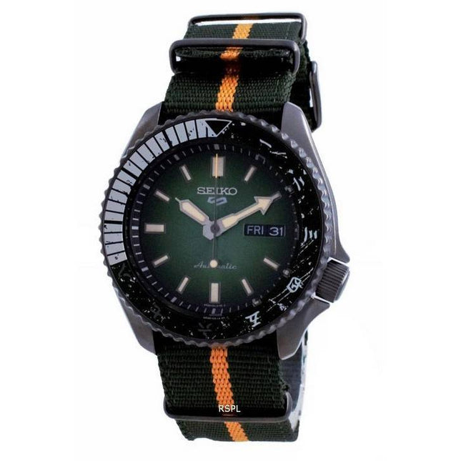 Seiko 5 Sports Rock Lee Limited Edition Automatic SRPF73 SRPF73K1 SRPF73K 100M Mens Watch
