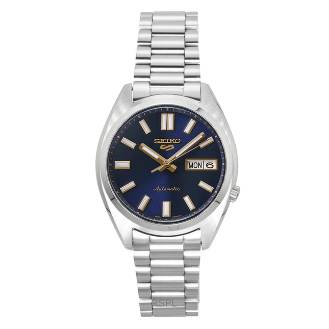 Seiko 5 Sports SNXS Stainless Steel Blue Dial Automatic SRPL55K1 100M Men's Watch