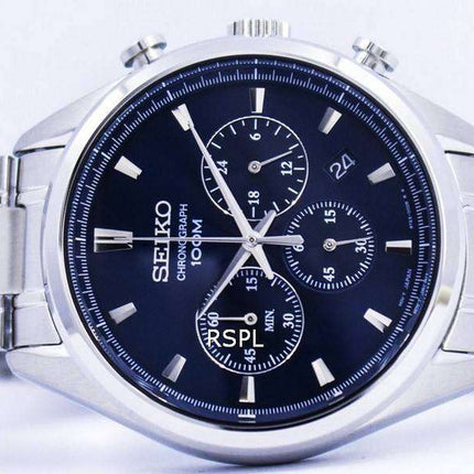 Seiko Quartz Chronograph SSB223 SSB223P1 SSB223P Men's Watch