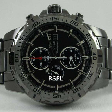 Seiko Solar Chronograph SSC301 SSC301P1 SSC301P Men's Watch