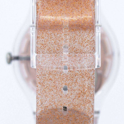 Swatch Originals Pink Glistar Quartz SUOK703 Unisex Watch
