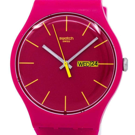 Swatch Originals Rubine Rebel Quartz SUOR704 Unisex Watch