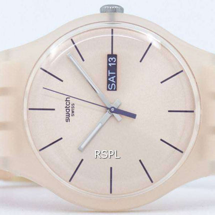 Swatch Originals Rose Rebel Quartz SUOT700 Unisex Watch