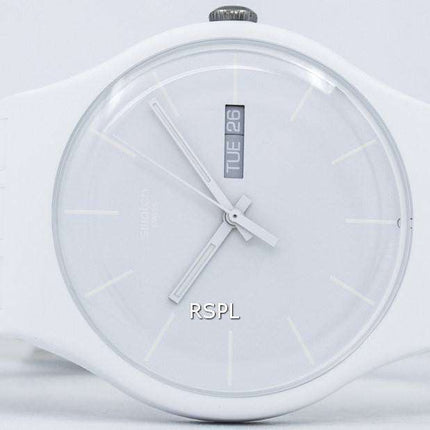 Swatch Originals White Rebel Quartz SUOW701 Unisex Watch