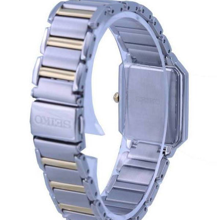 Seiko Discover More Two Tone Stainless Steel Solar SUP452 SUP452P1 SUP452P Womens Watch