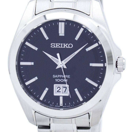 Seiko Quartz Sapphire Stainless Steel SUR009 SUR009P1 SUR009P Men's Watch