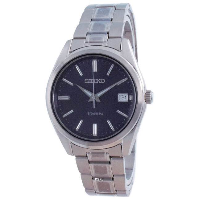 Seiko Discover More Titanium Quartz SUR373 SUR373P1 SUR373P 100M Men's Watch