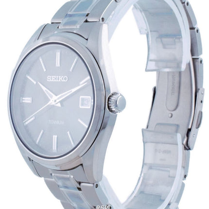 Seiko Discover More Titanium Quartz SUR375 SUR375P1 SUR375P 100M Men's Watch