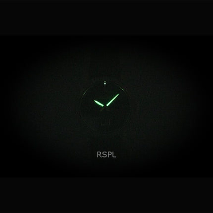 Seiko Conceptual Silicone Strap Black Dial Quartz SUR560P1 100M Men's Watch