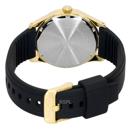 Seiko Conceptual Silicone Strap Black Dial Quartz SUR560P1 100M Men's Watch