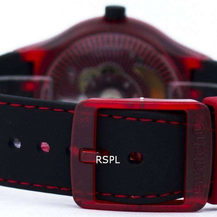 Swatch Originals Sistem Red Automatic SUTR400 Unisex Watch