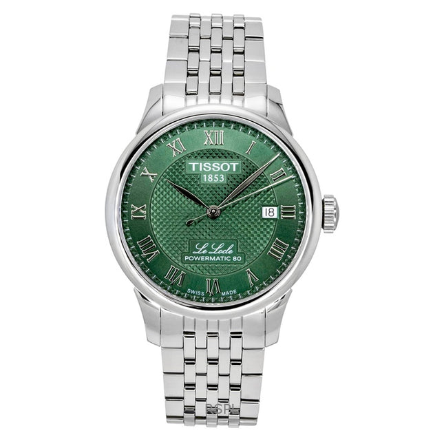 Tissot Le Locle Stainless Steel Green Dial Automatic T006.407.11.093.00 Men's Watch