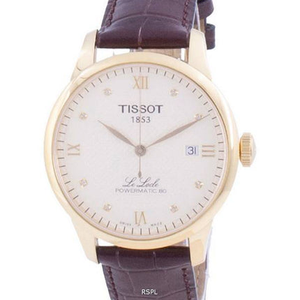 Tissot Le Locle Powermatic 80 Automatic T006.407.36.266.00 T0064073626600 Mens Watch