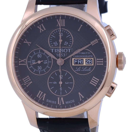 Tissot T-Classic Le Locle Valjoux Chronograph Automatic T006.414.36.443.00 T0064143644300 Mens Watch