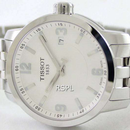 Tissot T-Sport PRC 200 Quartz White Dial T055.410.11.017.00 T0554101101700 Men's Watch