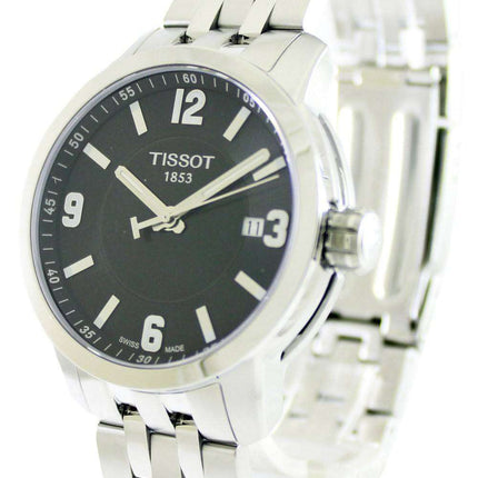 Tissot T-Sport PRC 200 Quartz Black Dial T055.410.11.057.00 T0554101105700 Men's Watch