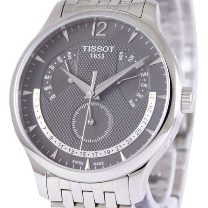 Tissot T-Classic Tradition Perpetual Calendar T063.637.11.067.00 T0636371106700 Men's Watch
