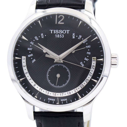 Tissot Tradition Perpetual Calender T063.637.16.057.00 T0636371605700 Men's Watch
