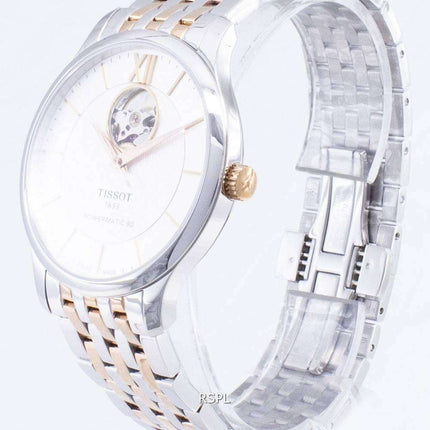 Tissot T-Classic Powermatic 80 T063.907.22.038.01 T0639072203801 Open Heart Men's Watch