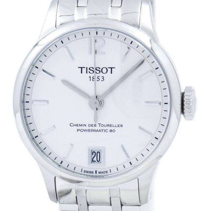 Tissot T-Classic Chemin Des Tourelles Powermatic 80 Lady T099.207.11.037.00 T0992071103700 Women's Watch
