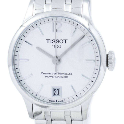 Tissot T-Classic Chemin Des Tourelles Powermatic 80 Lady T099.207.11.037.00 T0992071103700 Women's Watch