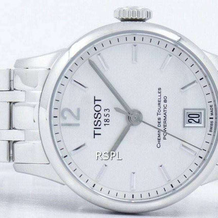 Tissot T-Classic Chemin Des Tourelles Powermatic 80 Lady T099.207.11.037.00 T0992071103700 Women's Watch