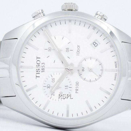 Tissot PR 100 Quartz Chronograph T101.417.11.031.00 T1014171103100 Men's Watch