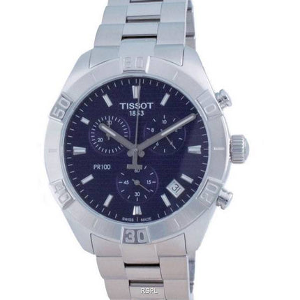 Tissot PR 100 Sport Chronograph Quartz T101.617.11.041.00 T1016171104100 100M Mens Watch