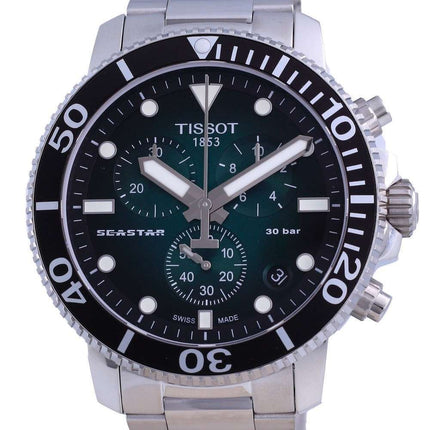 Tissot T-Sport Seaster 1000 Chronograph Divers Quartz T120.417.11.091.01 T1204171109101 300M Mens Watch