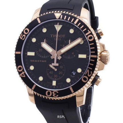 Tissot T-Sport Seastar 1000 T120.417.37.051.00 T1204173705100 Chronograph 300M Men's Watch